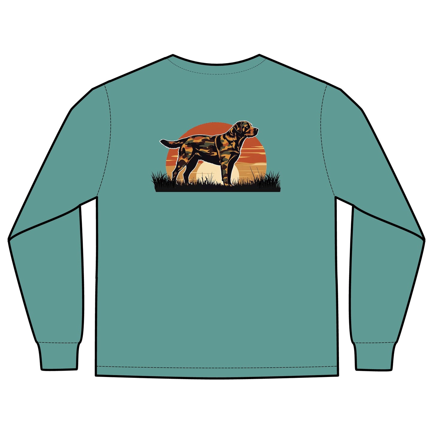 Dog Lover Long Sleeve Pocket Tee