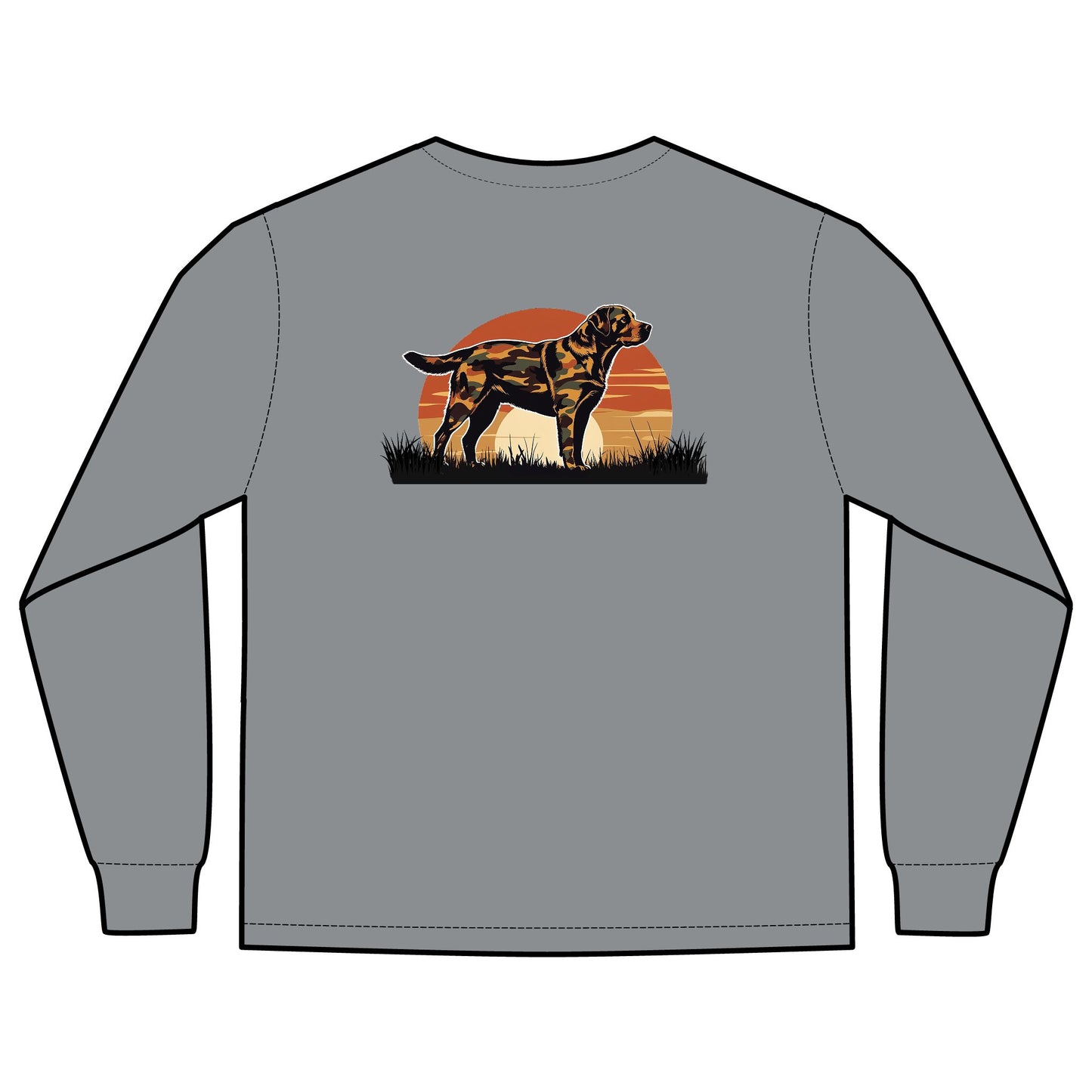 Dog Lover Long Sleeve Pocket Tee