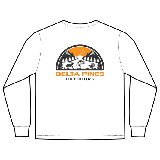 Delta Pines Outdoors Long Sleeve Pocket Tee